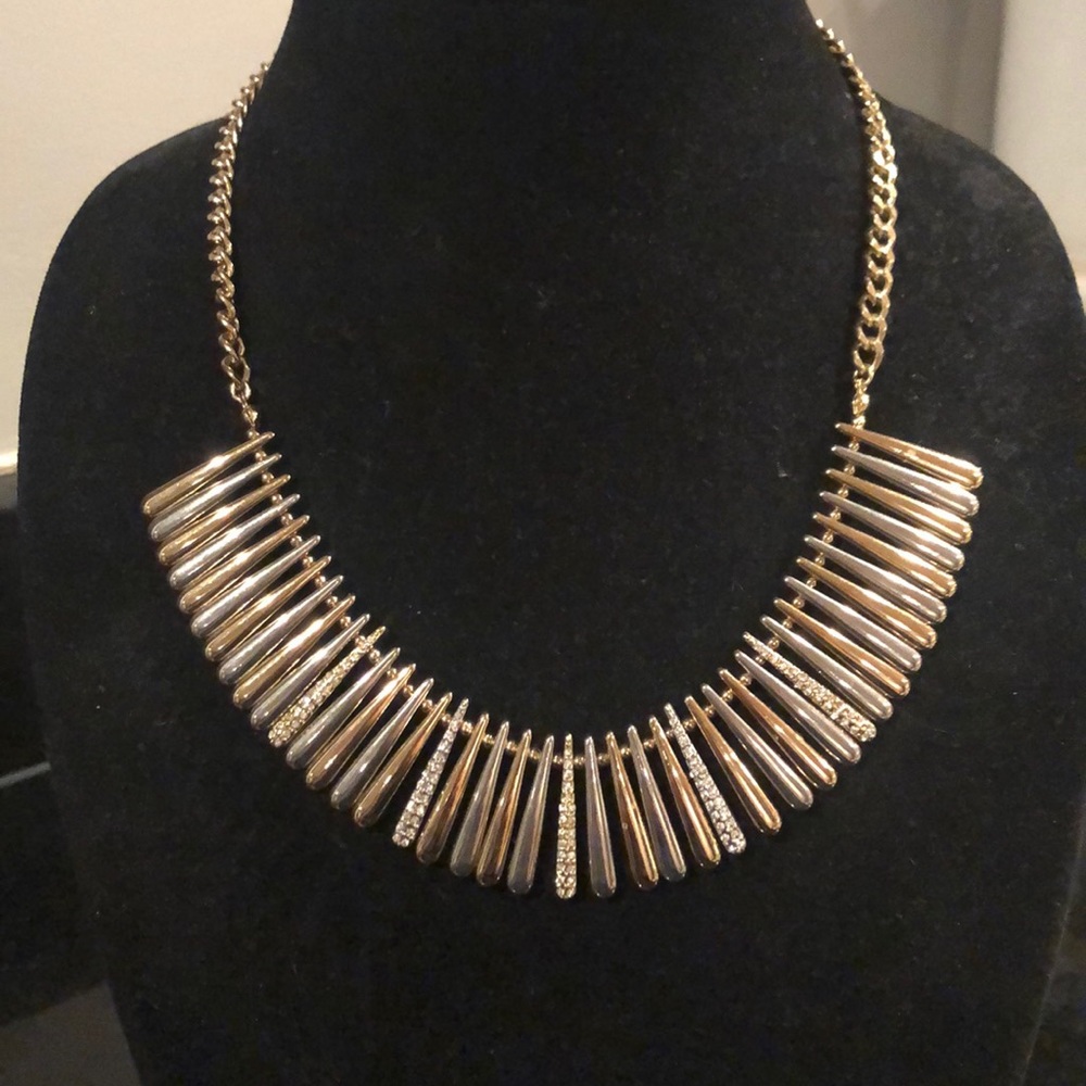Ann Taylor Statement Fan Necklace